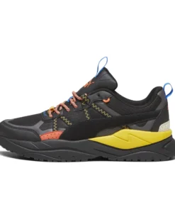 PUMA - Sneaker da uomo nera con dettagli colorati - X RAY TOUR OPEN ROAD