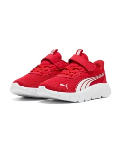 PUMA - SNEAKER JUNIOR FLEXFOCUS LITE MODERN PS ROSSA E BIANCA, NUMERATA DAL 28 AL 35, 401519-16