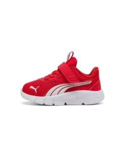 PUMA - SNEAKER KIDS FLEXFOCUS MODERN AC+ TD ROSSA CON DETTAGLI BIANCHI, NUMERATA 20/27,  311523-16
