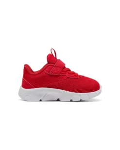 PUMA - SNEAKER KIDS FLEXFOCUS MODERN AC+ TD ROSSA CON DETTAGLI BIANCHI, NUMERATA 20/27,  311523-16