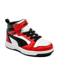 PUMA - Sneakers alta da bambini REBOUND V6 MID  393832-03