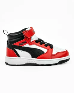 PUMA - Sneakers alta da bambini REBOUND V6 MID  393832-03