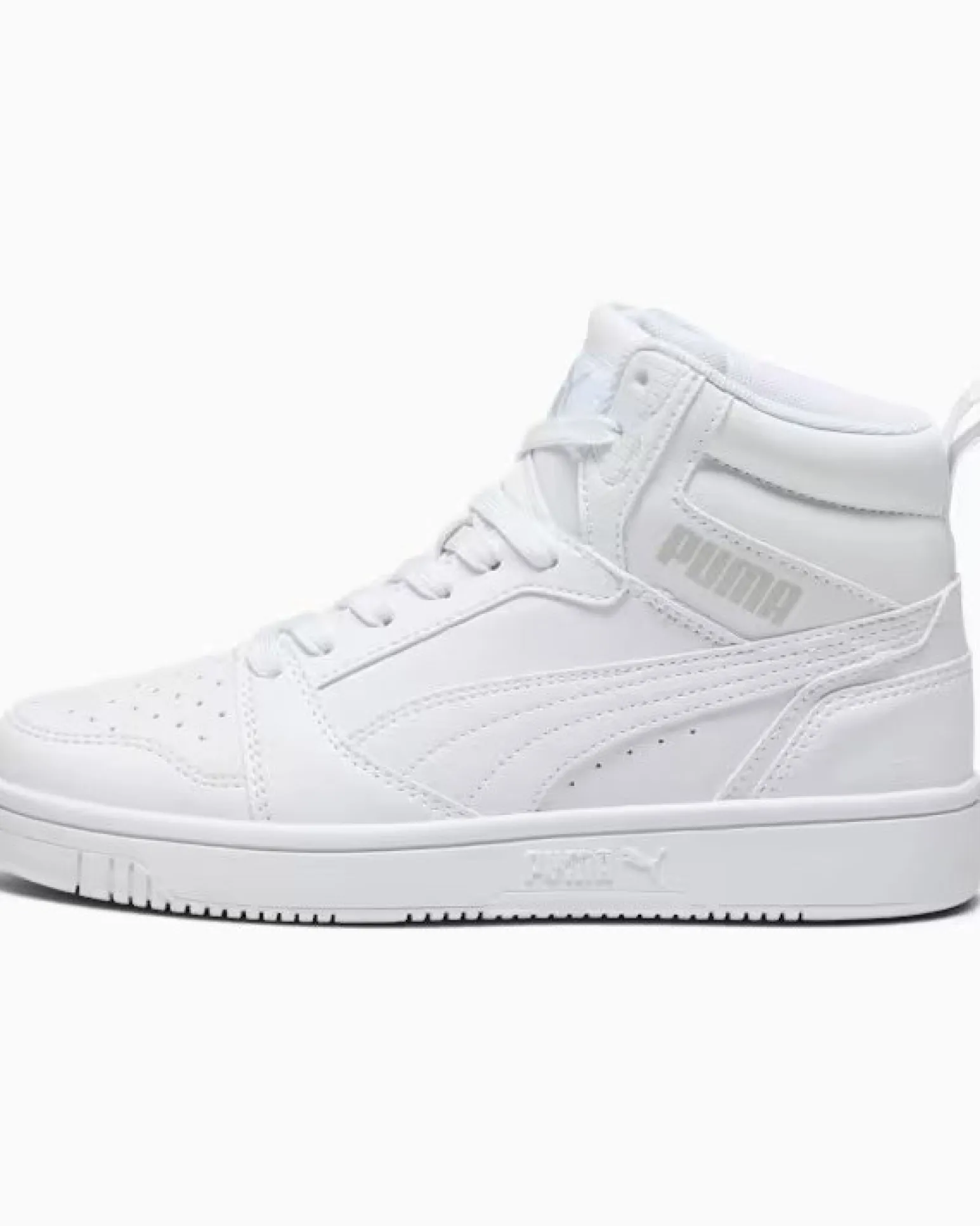 PUMA - sneakers alta REBOUND V6 MID bianca numerata 36/39 393831-05