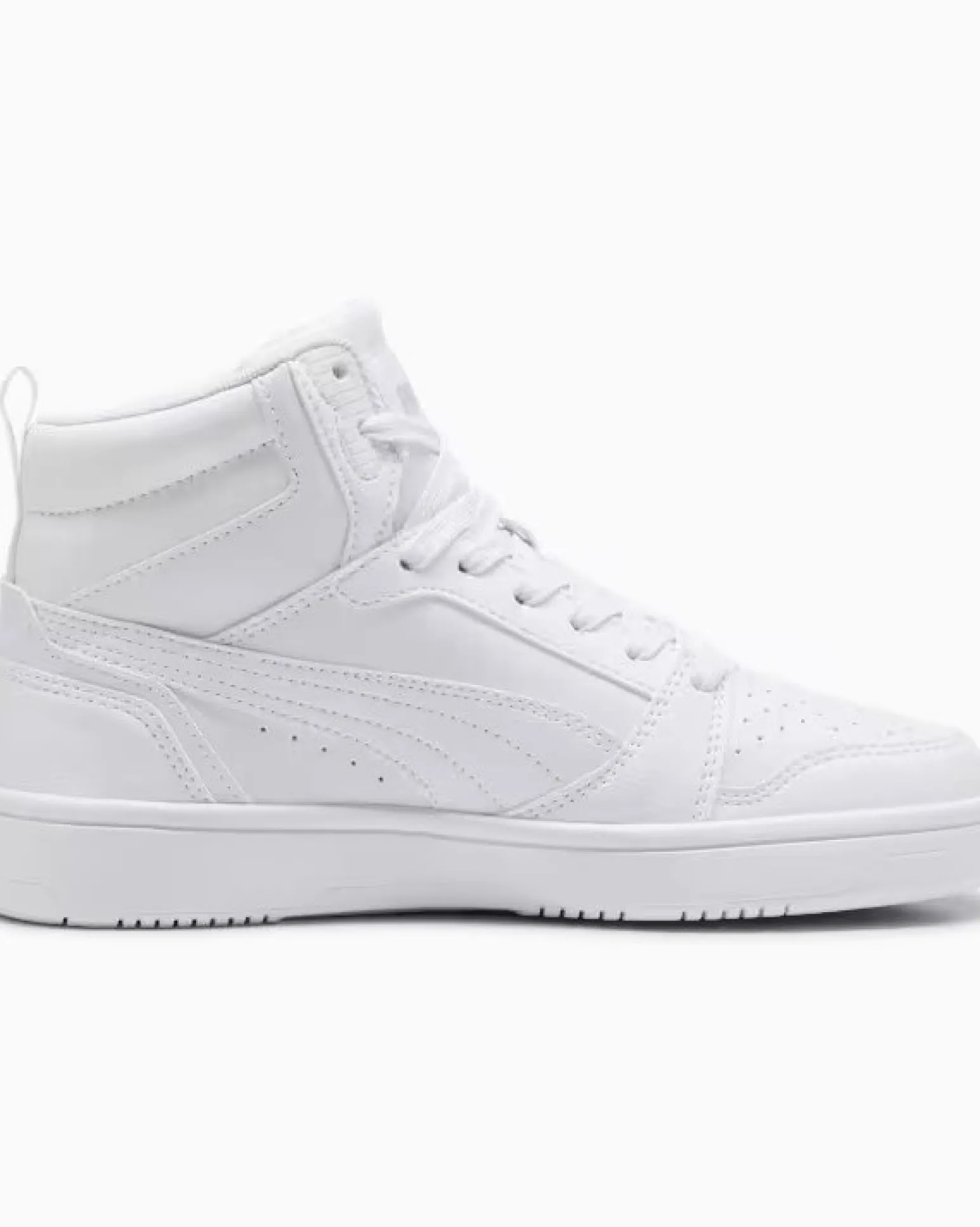 PUMA - sneakers alta REBOUND V6 MID bianca numerata 36/39 393831-05