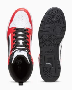 PUMA - sneakers alta REBOUND V6 MID numerata 36/39 393831-03