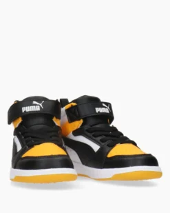 PUMA - Sneakers alta REBOUND V6 MID per bimbi ai primi passi numerata 20/27   396542-19