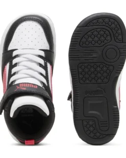 PUMA - Sneakers alta REBOUND V6 MID per bimbi ai primi passi numerata 20/27 396542-19