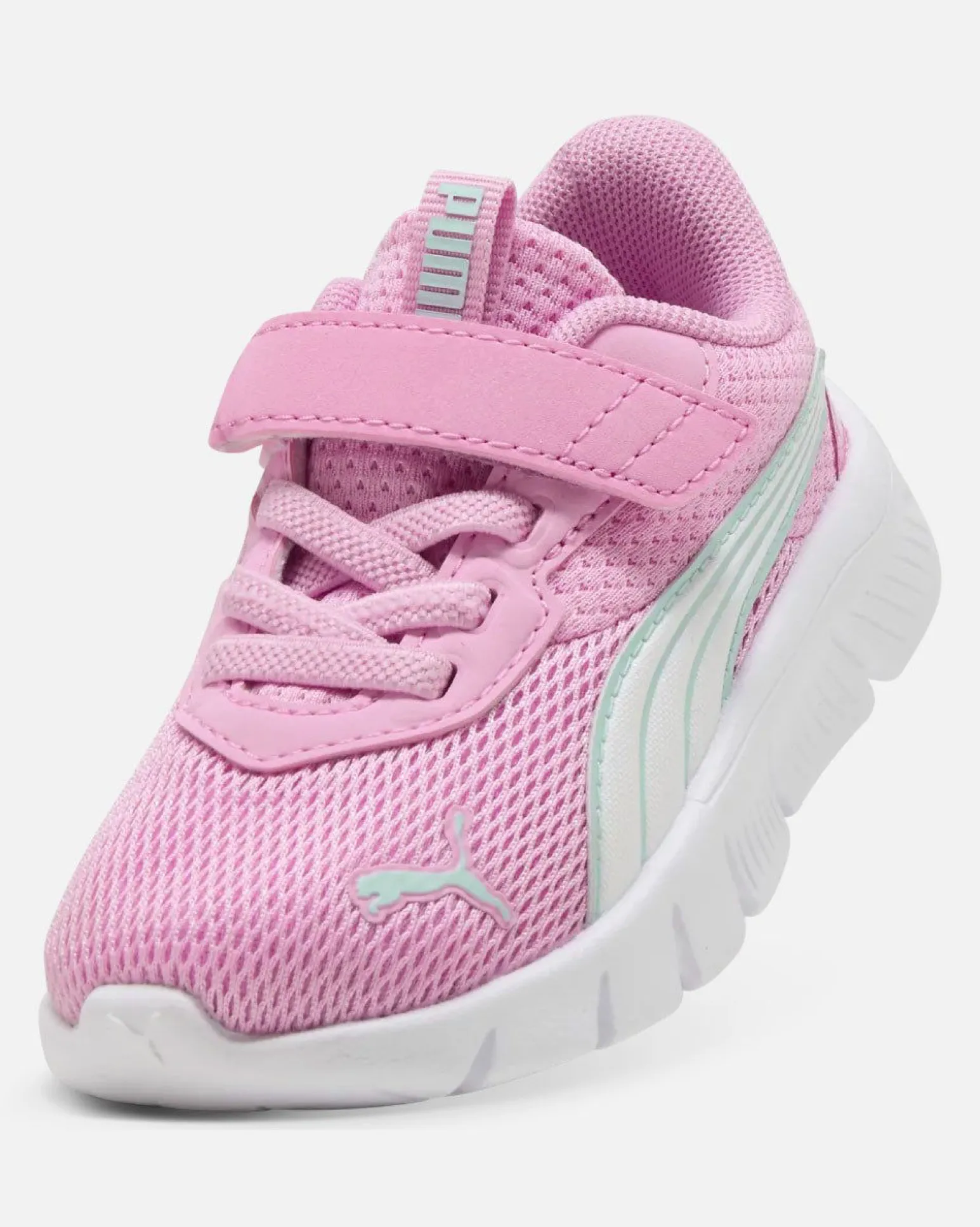 PUMA - SNEAKERS BABY FLEXFOCUS MODERN ROSA CON DETTAGLI BIANCHI, DAL 20 AL 27, 313846-01