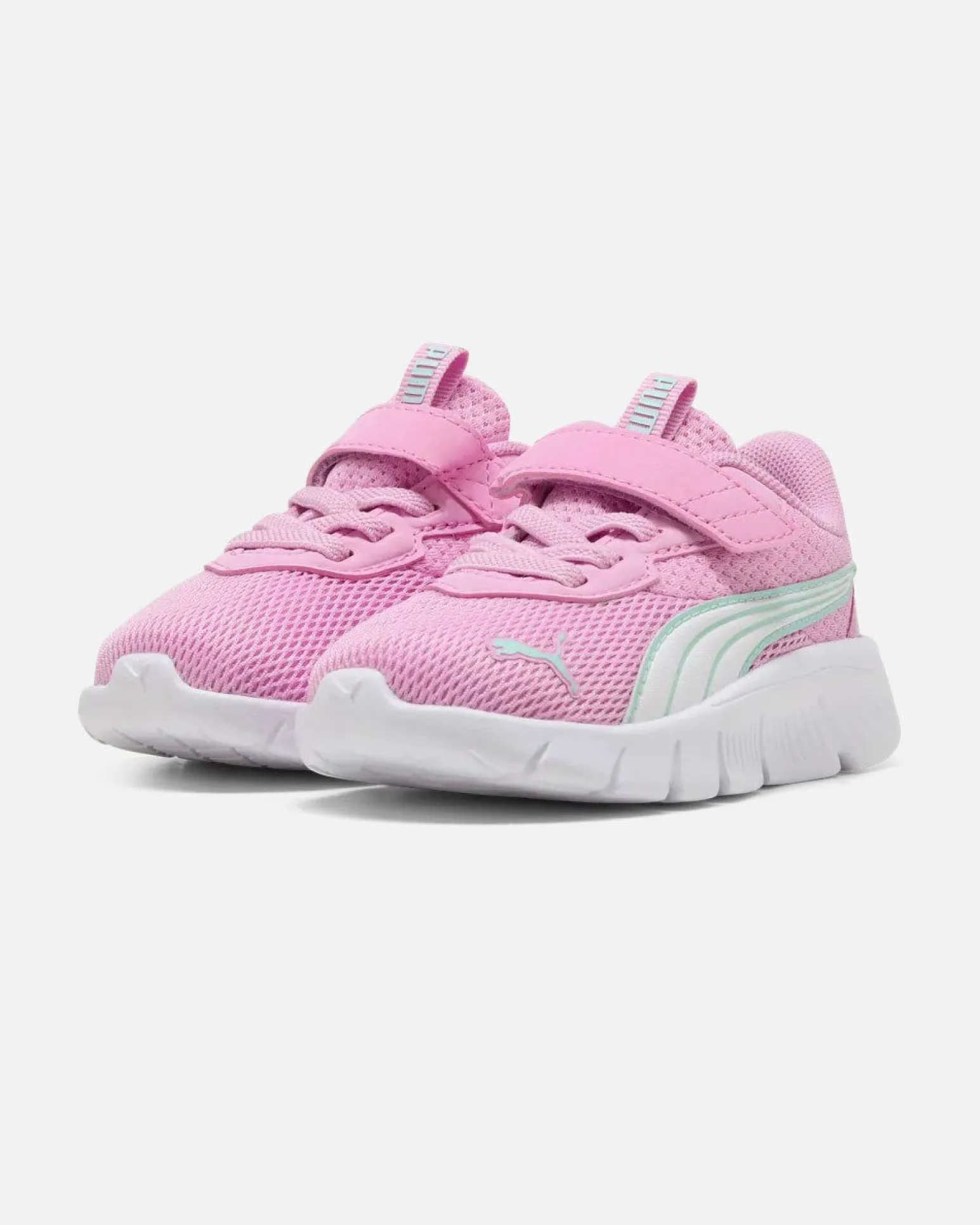 PUMA - SNEAKERS BABY FLEXFOCUS MODERN ROSA CON DETTAGLI BIANCHI, DAL 20 AL 27, 313846-01