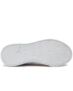PUMA - Sneakers bianca con logo metallizzato, numerata 36/39 - JADA HOLO JR
