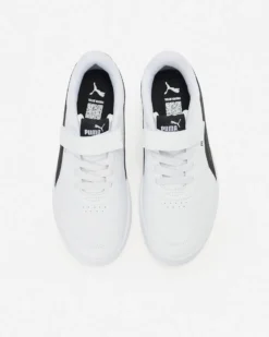 PUMA - SNEAKERS BIMBA  BIANCA E NERA  COURT LALLY PS   DAL 28 AL 35,  402305-02