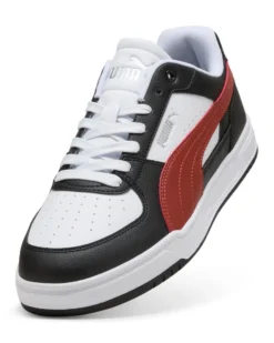 PUMA - SNEAKERS CAVEN III BIANCA, ROSSA E NERA DA UOMO, 404484-08
