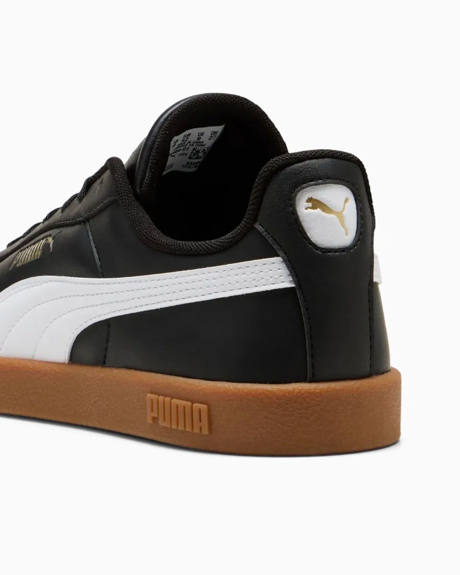 PUMA - SNEAKERS CLUB II INDOOR NERA E BIANCA DA UOMO, 404464-01