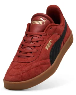 PUMA - SNEAKERS  CLUB II INDOOR SD  ROSSO SCURO E NERA DA UOMO, 404465-02