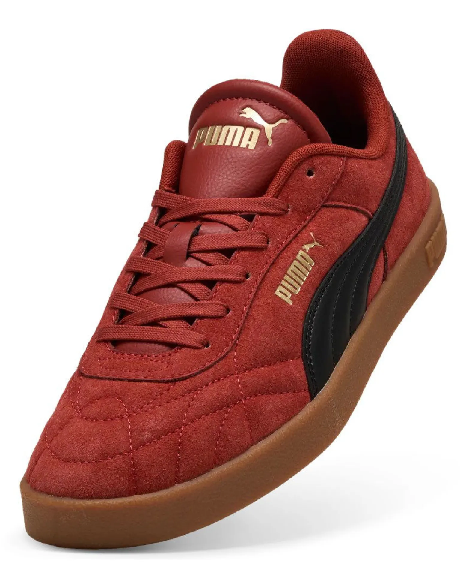 PUMA - SNEAKERS CLUB II INDOOR SD ROSSO SCURO E NERA DA UOMO, 404465-02