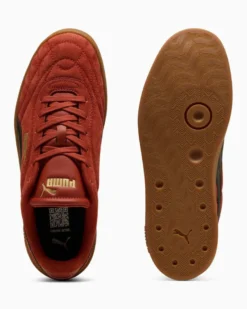 PUMA - SNEAKERS CLUB II INDOOR SD ROSSO SCURO E NERA DA UOMO, 404465-02