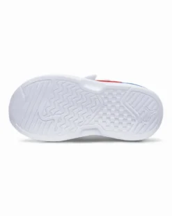 PUMA - Sneakers da bambino bianca e rossa con dettagli colorati, numerata 20/27 - X-RAY SPEED LITE AC INF