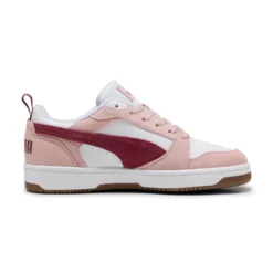 PUMA - SNEAKERS DA DONNA BIANCA, ROSA E BORDEAUX REBOUND V6 LOW SD, 402262-08