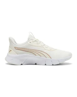 PUMA - SNEAKERS DA DONNA BIANCA E ORO FLEXFOCUS LITE MODERN WOVEN, 311481-16