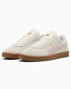 PUMA - SNEAKERS DA DONNA CLUB II BEIGE E ROSA - 397444-11