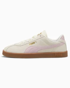 PUMA - SNEAKERS DA DONNA CLUB II BEIGE E ROSA - 397444-11