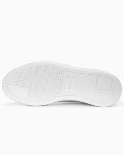 PUMA - Sneakers da donna in VERA PELLE bianca con dettagli oro - CARINA STREET