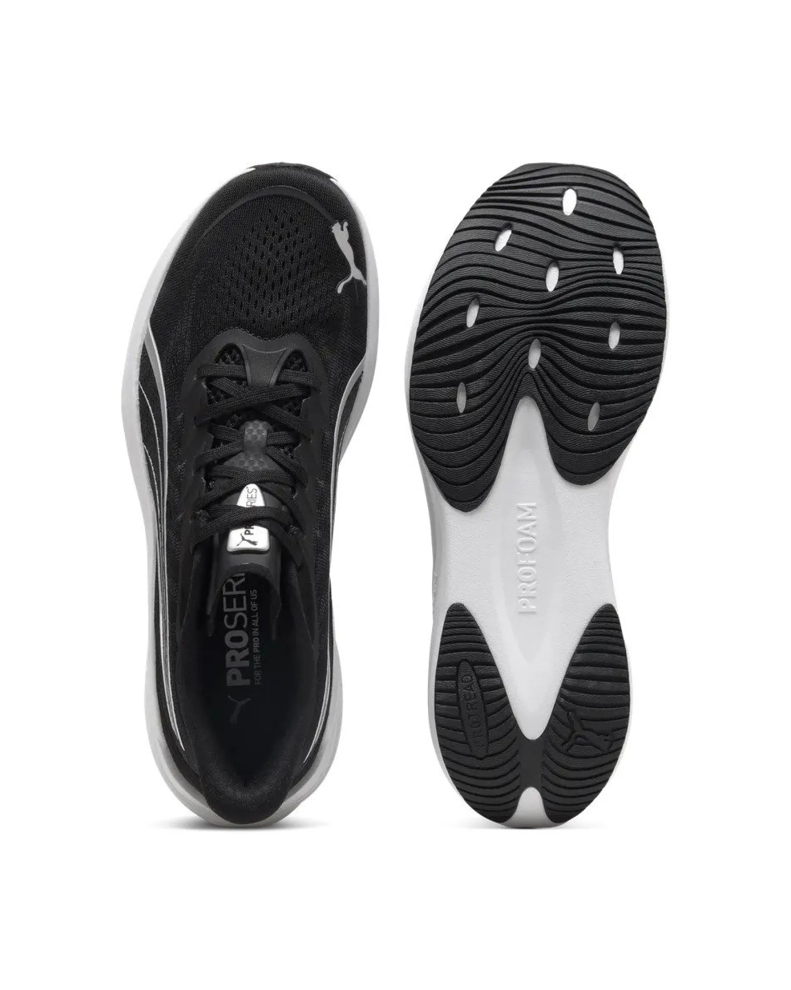 PUMA - SNEAKERS DARTER PRO 2 NERA E SILVER DA UOMO, 312587-01