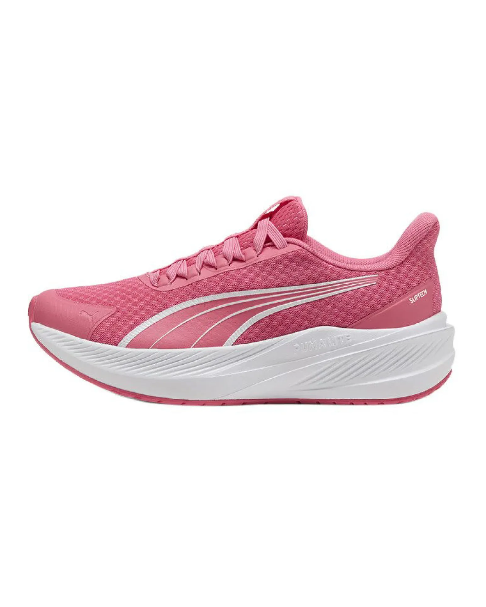 PUMA - SNEAKERS DASHER LITE SLIPTECH GS ROSA SCURO E BIANCA DA DONNA, 313325-04
