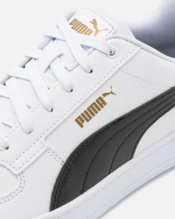 PUMA - Sneakers da uomo bianca e nera con dettagli oro - CAVEN 2.0