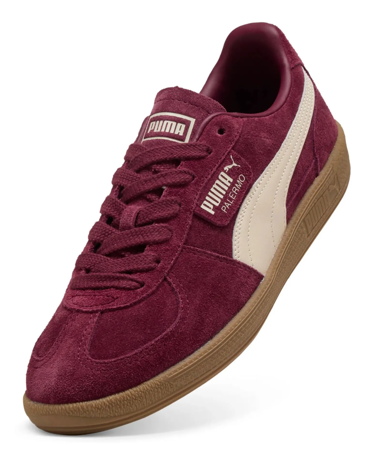 PUMA - SNEAKERS DA UOMO BORDEAUX E BEIGE PALERMO, 396463-65