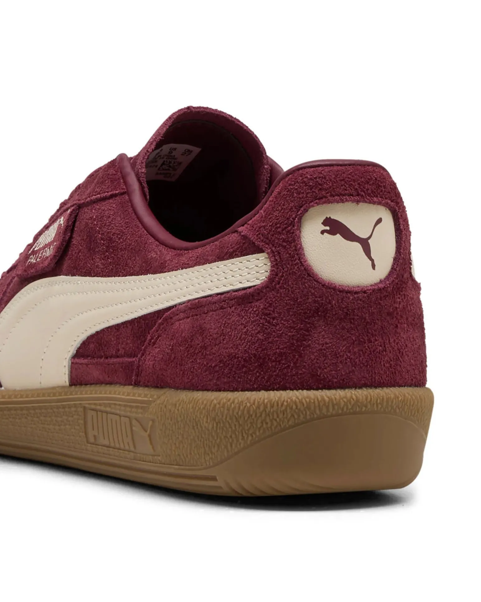 PUMA - SNEAKERS DA UOMO BORDEAUX E BEIGE PALERMO, 396463-65