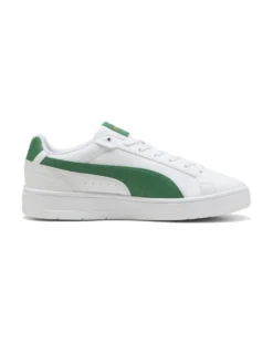 PUMA SNEAKERS DA UOMO COURT CLASSICO  BIANCA E VERDE - 400284-02