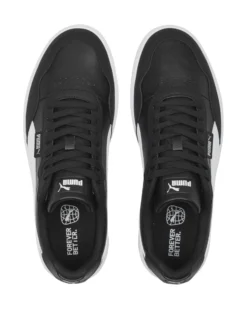 PUMA - SNEAKERS DA UOMO NERA/BIANCA COURT ULTRA LITE - 389371-02