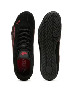 PUMA - SNEAKERS DA UOMO NERE E ROSSE  CATCH SD, 402681-01