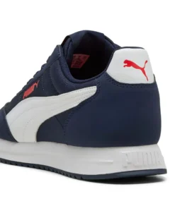 PUMA -SNEAKERS DA UOMO R78 LIGHTWIND BLU, BIANCA E ROSSA - 400267-05