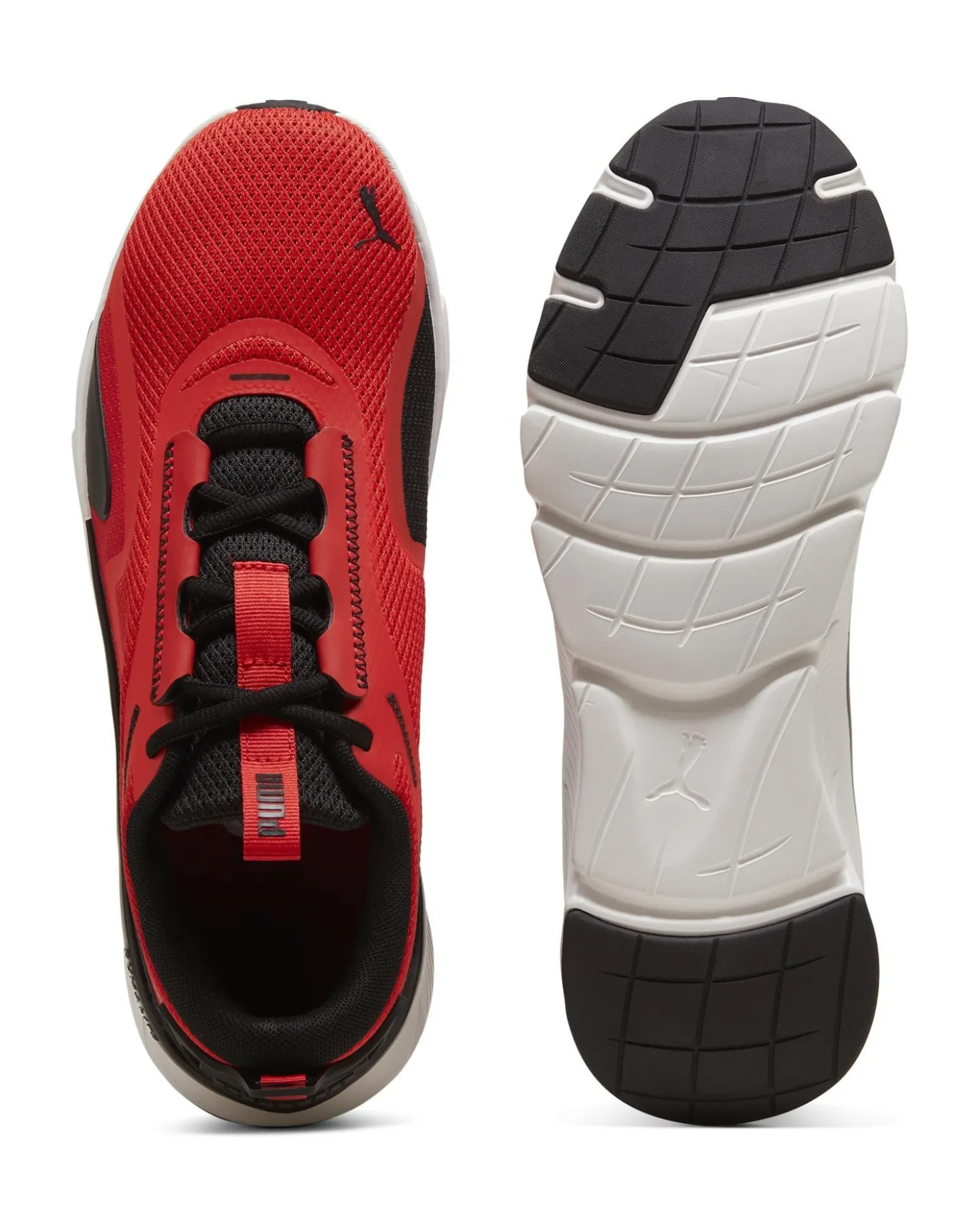 PUMA - SNEAKERS DA UOMO ROSSA E NERA FLEXFOCUS LITE - 379535-02