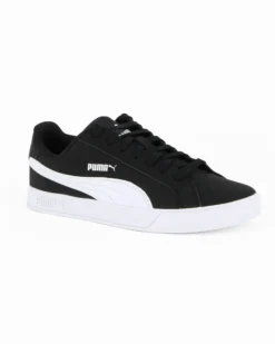 PUMA SNEAKERS DA UOMO SMASH VULC NERA E BIANCA - 359622-09