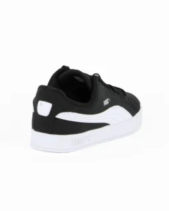PUMA SNEAKERS DA UOMO SMASH VULC NERA E BIANCA - 359622-09