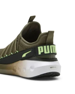 PUMA - SNEAKERS DA UOMO SOFTRIDE CARSON FRESH VERDE E NERA - 310155-24