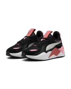 PUMA - SNEAKERS JUNIOR  NERA E ROSA  RS-X METALLIC GS  DAL 36 AL 39  391984-12