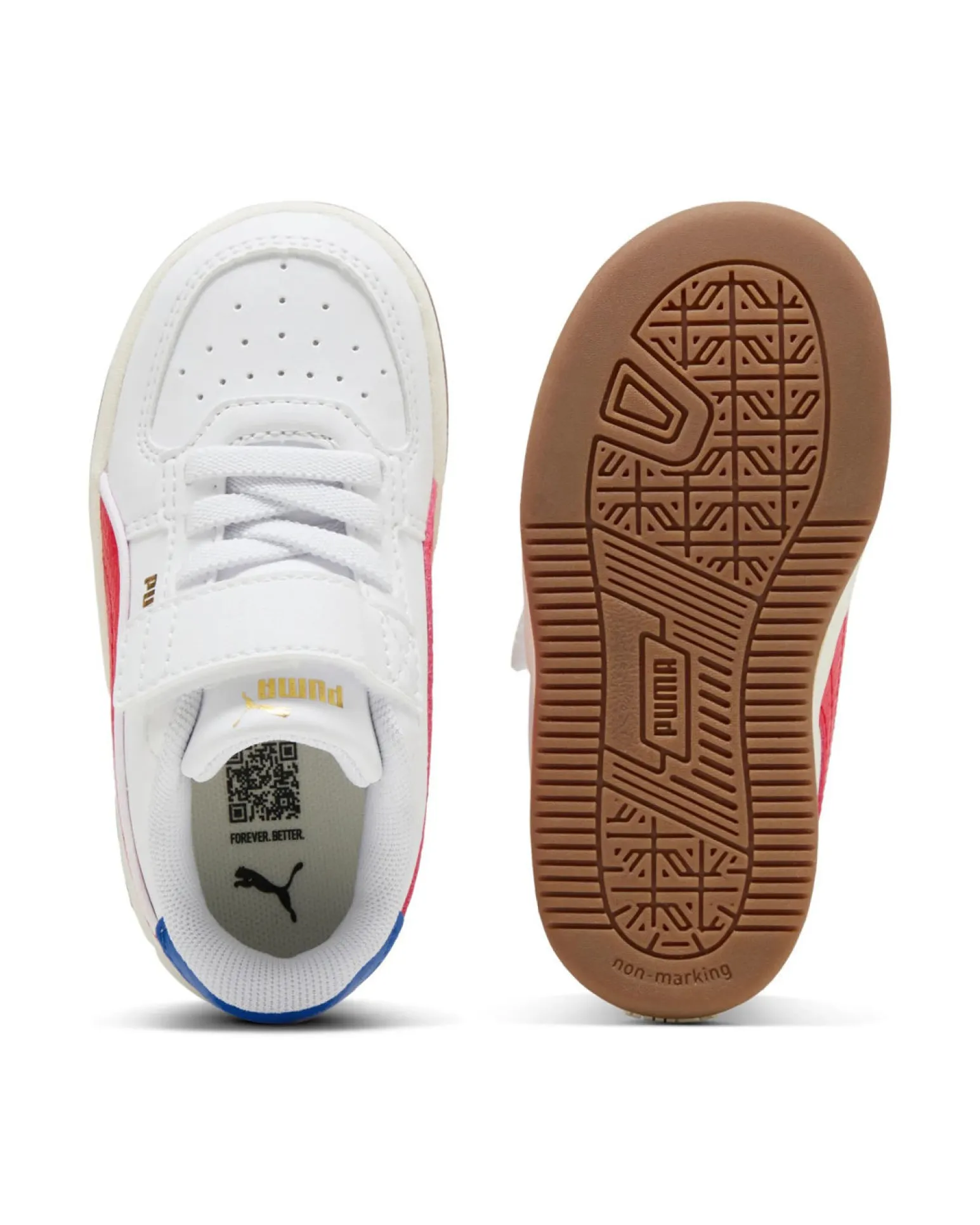 PUMA - SNEAKERS KIDS BIANCA ROSSA E BLU CAVEN 2.0 RETRO TD DAL 20 AL 27, 403205-01
