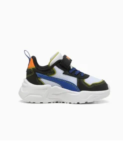 PUMA - SNEAKERS KIDS BIANCHE, NERE, BLU, VERDI E ARANCIONI TRINITY LITE STARBLITZ AC+TD DAL 20 AL 27, 400664-02