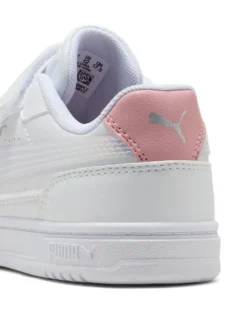PUMA -  SNEAKERS KIDS CAVEN III HOLO 2.0 PS BIANCA CON DETTAGLI ROSA DAL 28 AL 35,  406894-01