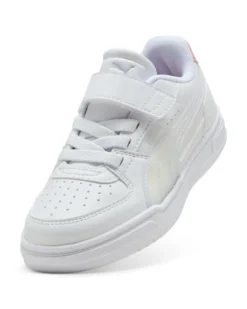 PUMA - SNEAKERS KIDS CAVEN III HOLO 2.0 PS BIANCA CON DETTAGLI ROSA DAL 28 AL 35, 406894-01