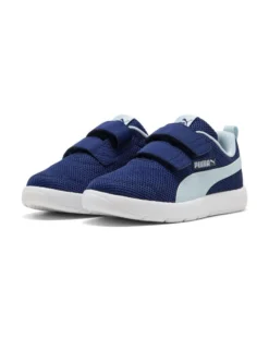 PUMA - SNEAKERS KIDS OURTFLEX V3 MESH BLU E CELESTE DAL 28 AL 35, 398085-19
