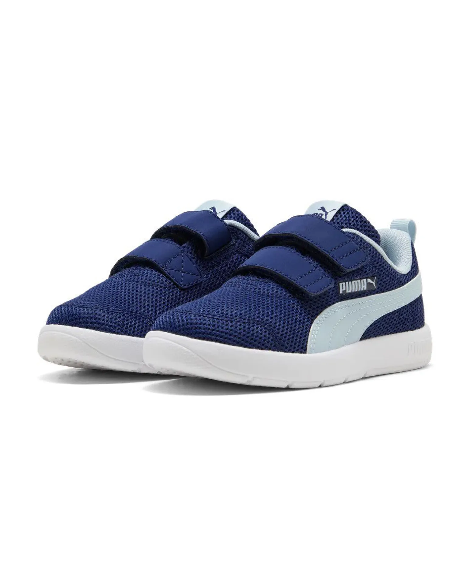 PUMA - SNEAKERS KIDS OURTFLEX V3 MESH BLU E CELESTE DAL 28 AL 35, 398085-19
