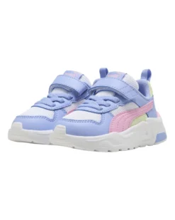 PUMA - SNEAKERS KIDS TRINITY 2 LT PS BIANCA, LILLA, LIME E ROSA DAL 28 AL 35, 403704-11