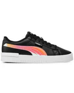 PUMA - Sneakers nera e bianca con dettagli metallizzati, numerata 36/39 - JADA HOLO JR