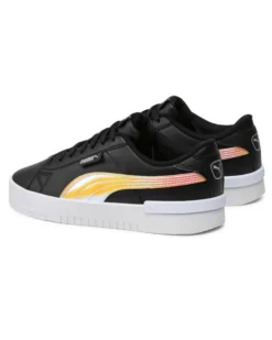 PUMA - Sneakers nera e bianca con dettagli metallizzati, numerata 36/39 - JADA HOLO JR