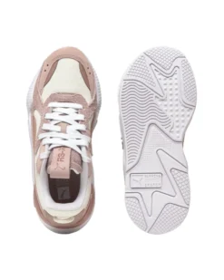 PUMA - SNEAKERS RS-X HERITAGE BIANCA, BEIGE E ROSE GOLD DA DONNA, 398210-24